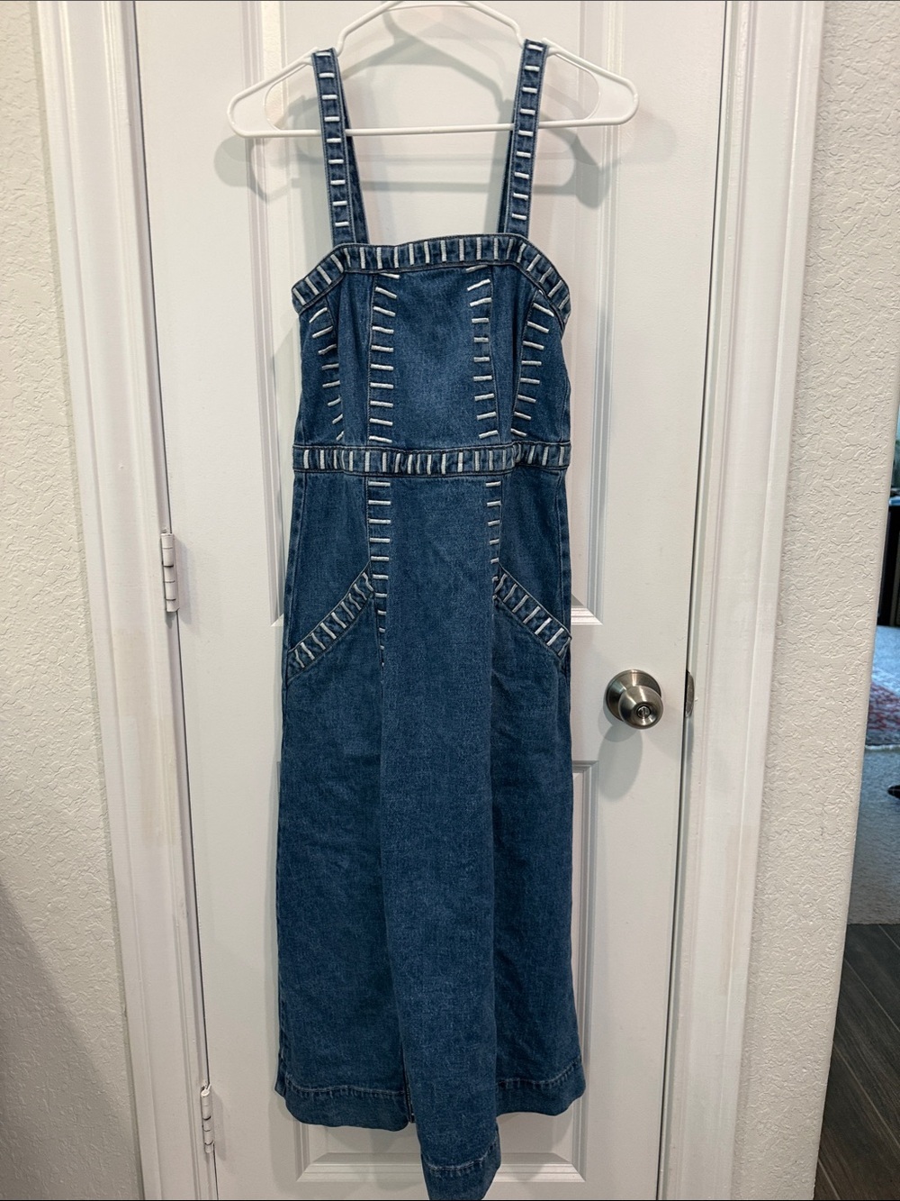 Anthropologie Ella Denim Dress by Seventy + Mochi - Picture 9 of 17